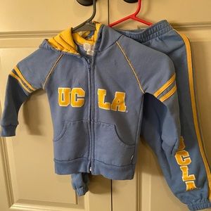 UCLA sweatshirt and pants